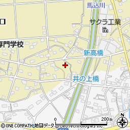 静岡県浜松市浜名区平口1918周辺の地図