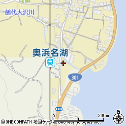 静岡県浜松市浜名区三ヶ日町鵺代44周辺の地図