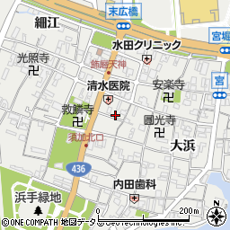 兵庫県姫路市飾磨区天神20周辺の地図