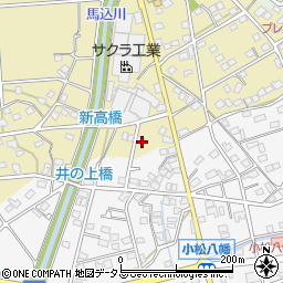静岡県浜松市浜名区平口1660周辺の地図