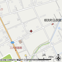 静岡県浜松市中央区根洗町1016周辺の地図