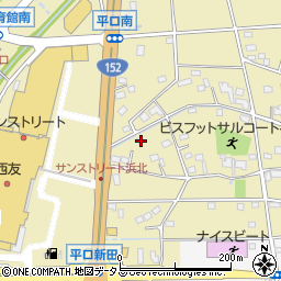 静岡県浜松市浜名区平口2507周辺の地図