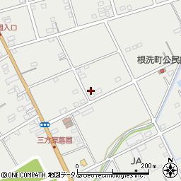 静岡県浜松市中央区根洗町1015周辺の地図