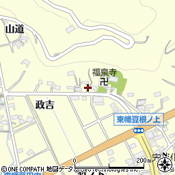 愛知県西尾市東幡豆町三ツ塚周辺の地図