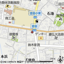 鈴木与吉商店周辺の地図