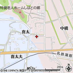 愛知県西尾市鳥羽町迎91周辺の地図