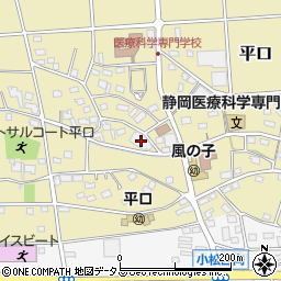 静岡県浜松市浜名区平口2438周辺の地図
