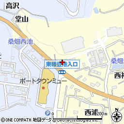 愛知県西尾市東幡豆町鳶山周辺の地図