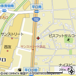 静岡県浜松市浜名区平口2501周辺の地図