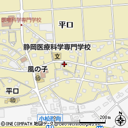 静岡県浜松市浜名区平口1983周辺の地図