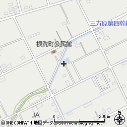 静岡県浜松市中央区根洗町1122周辺の地図
