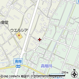 静岡県浜松市浜名区西美薗565-1周辺の地図