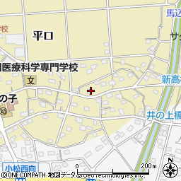 静岡県浜松市浜名区平口1877周辺の地図