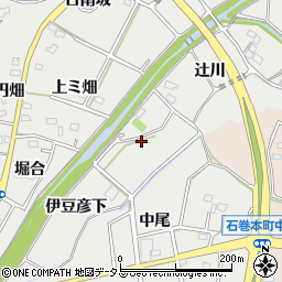 愛知県豊橋市石巻本町伊豆彦下周辺の地図