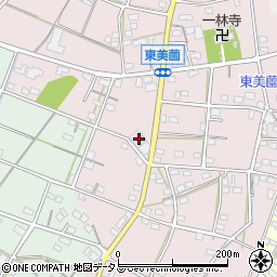 静岡県浜松市浜名区東美薗534-1周辺の地図