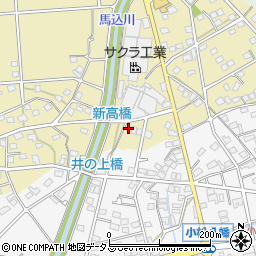 静岡県浜松市浜名区平口1670周辺の地図
