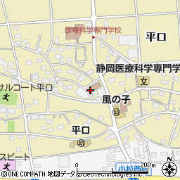 静岡県浜松市浜名区平口2430周辺の地図