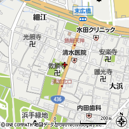兵庫県姫路市飾磨区天神29周辺の地図
