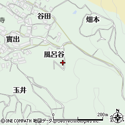 京都府相楽郡和束町釜塚風呂谷周辺の地図
