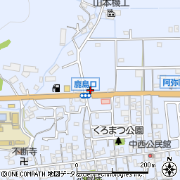 兵庫県高砂市阿弥陀町阿弥陀1574-5周辺の地図