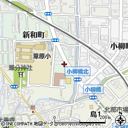 大阪府茨木市新和町20周辺の地図