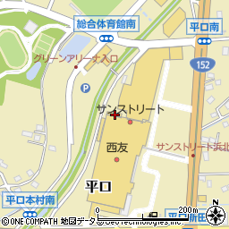 静岡県浜松市浜名区平口5742周辺の地図