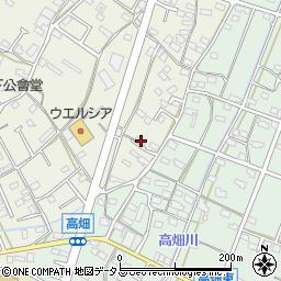 静岡県浜松市浜名区西美薗568周辺の地図