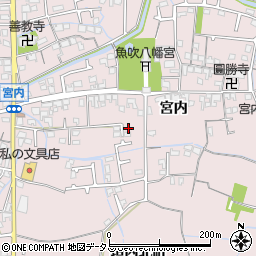 兵庫県姫路市網干区宮内1703周辺の地図
