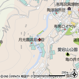 兵庫県神戸市北区有馬町928周辺の地図