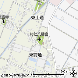 村社八幡宮周辺の地図