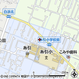 兵庫県姫路市東山75周辺の地図