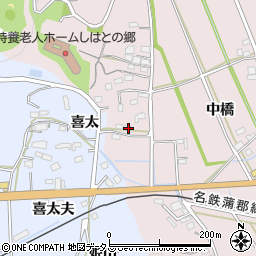 愛知県西尾市鳥羽町迎84周辺の地図