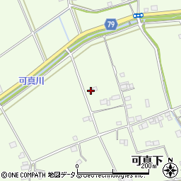 岡山県赤磐市可真下825周辺の地図