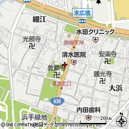 兵庫県姫路市飾磨区天神31周辺の地図
