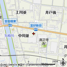 愛知県西尾市吉良町富好新田中川並39周辺の地図
