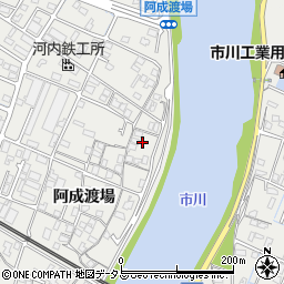 兵庫県姫路市飾磨区阿成渡場910周辺の地図