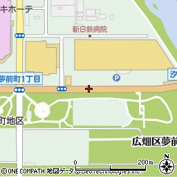 兵庫県姫路市広畑区夢前町周辺の地図