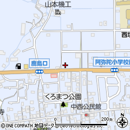 兵庫県高砂市阿弥陀町阿弥陀1033-6周辺の地図