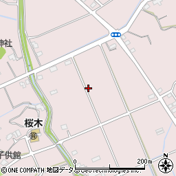 静岡県掛川市家代周辺の地図