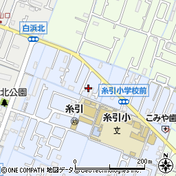 兵庫県姫路市東山78-18周辺の地図