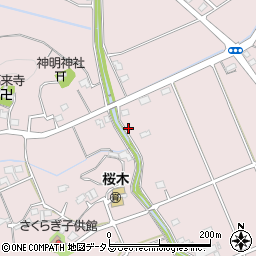 静岡県掛川市家代482周辺の地図