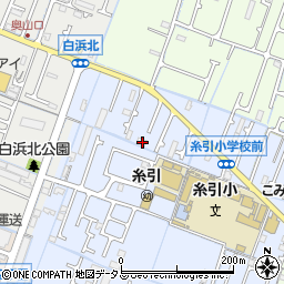 兵庫県姫路市東山82周辺の地図