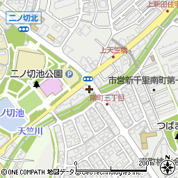 エディオン千里桃山台店周辺の地図