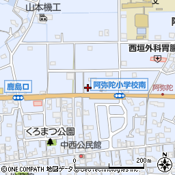兵庫県高砂市阿弥陀町阿弥陀1137周辺の地図