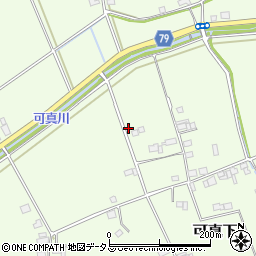 岡山県赤磐市可真下823周辺の地図