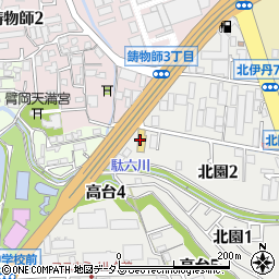 神戸マツダ伊丹店周辺の地図