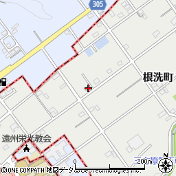 静岡県浜松市中央区根洗町521周辺の地図