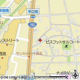 静岡県浜松市浜名区平口2490周辺の地図