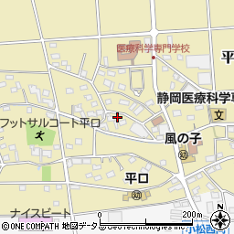 静岡県浜松市浜名区平口2445周辺の地図