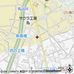 静岡県浜松市浜名区平口1650周辺の地図